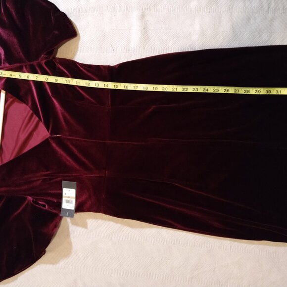 NWT! Jessica Howard Dress ONLY $49! RETAIL $169! Velvet Rosette Embelishment 12P - Picture 8 of 8